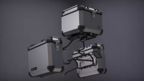 Sada originálních ALU kufrů Morbidelli